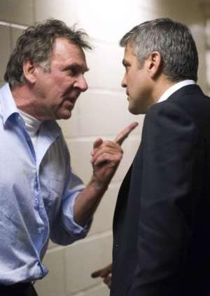 Michael Clayton mit George Clooney, Tom Wilkinson und Tilda Swanton Michael Clayton mit George Clooney, Tom Wilkinson und Tilda Swanton