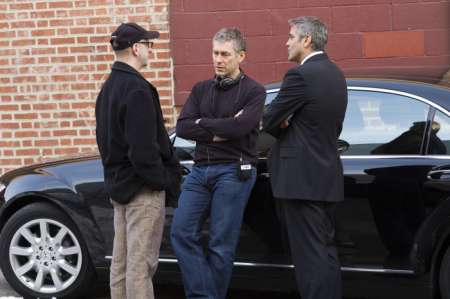 Michael Clayton mit George Clooney, Tom Wilkinson und Tilda Swanton Michael Clayton mit George Clooney, Tom Wilkinson und Tilda Swanton