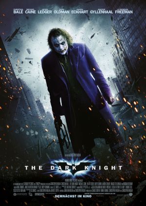 The Dark Knight - mit Christian Bale, Heath Ledger und Aaron Eckhardt The Dark Knight - mit Christian Bale, Heath Ledger und Aaron Eckhardt