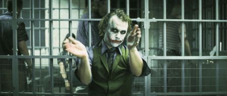 The Dark Knight - mit Christian Bale, Heath Ledger und Aaron Eckhardt The Dark Knight - mit Christian Bale, Heath Ledger und Aaron Eckhardt