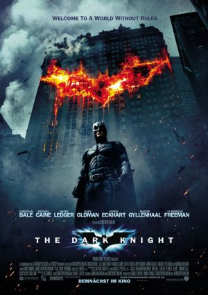 The Dark Knight - mit Christian Bale, Heath Ledger und Aaron Eckhardt The Dark Knight - mit Christian Bale, Heath Ledger und Aaron Eckhardt