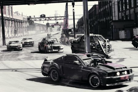 Death Race mit Jason Statham Joan Allen und Ian McShane